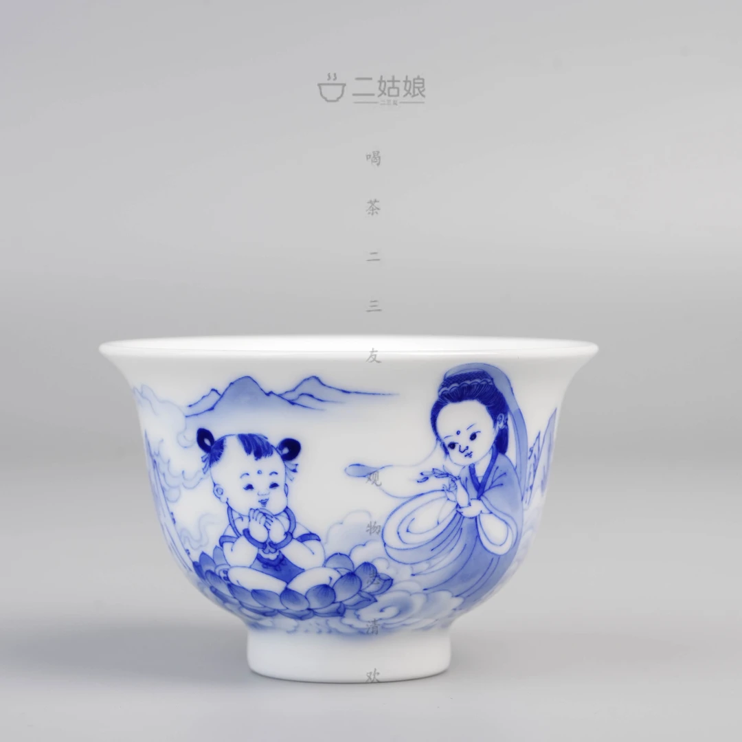九段烧妙手青花童子西游记之观音红孩儿-85ml