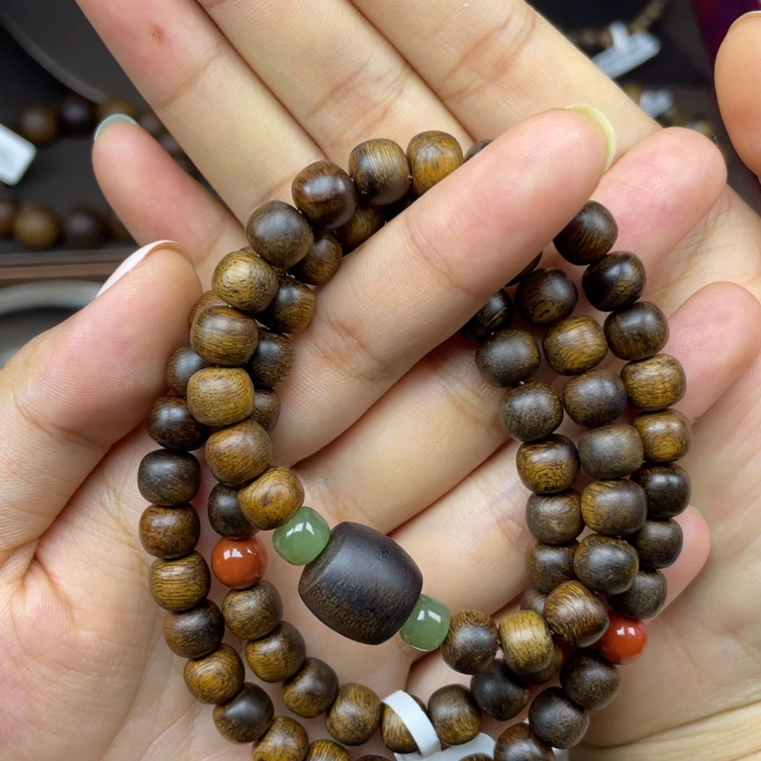 【闪购商品】手串沉香越南芽庄紫棋楠