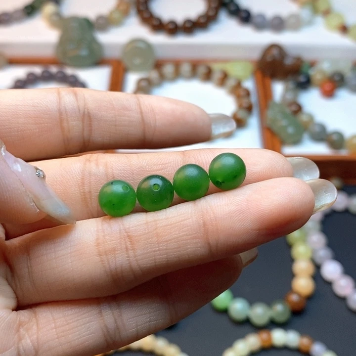 和田玉手链未镶嵌锦*