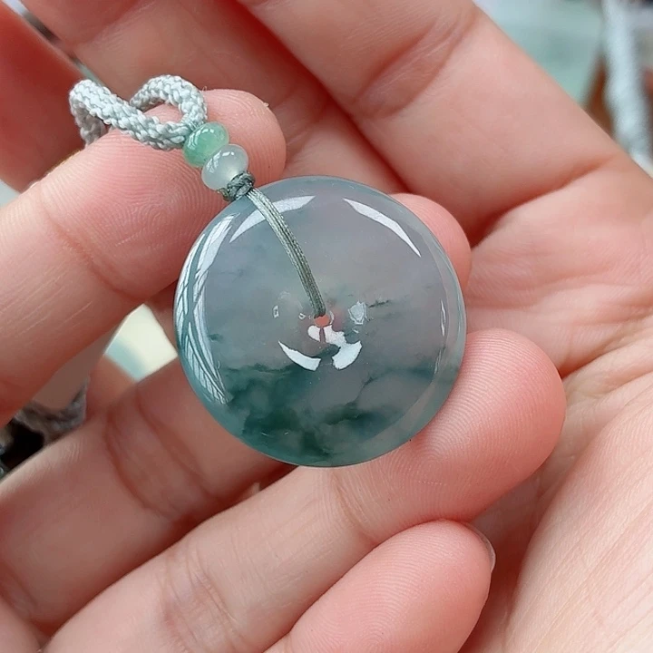 翡翠未镶嵌挂件天然翡翠a货