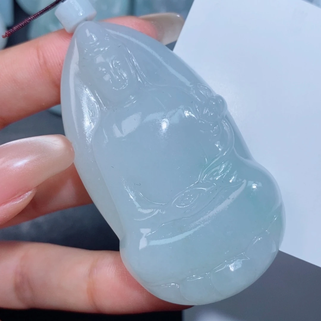 定制翡翠未镶嵌定制毛货翡翠挂件