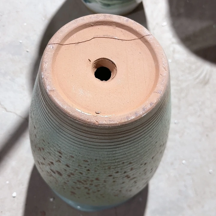 红陶口径21高度30一只瑕疵