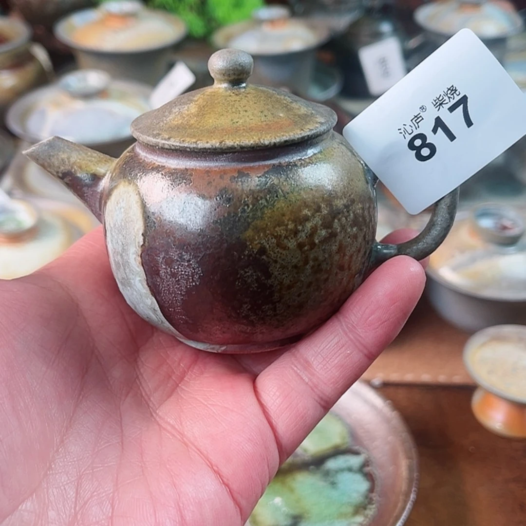 【闪购商品】沁庐柴烧古法柴烧手工茶具