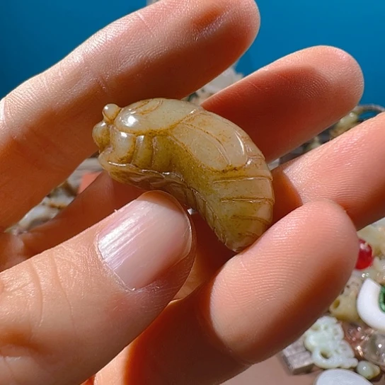 和田玉（糖玉）未镶嵌挂件我**音