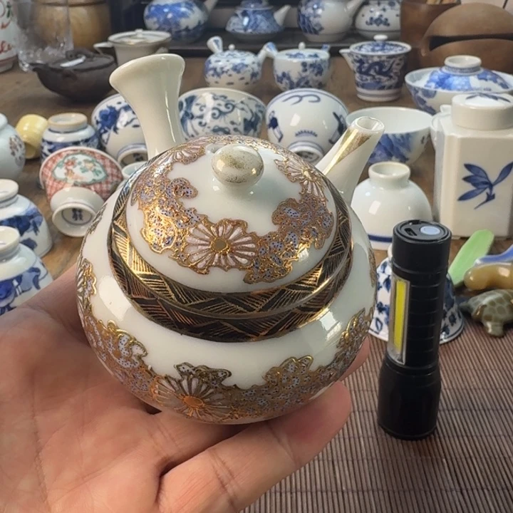 青花瓷器杯子茶具