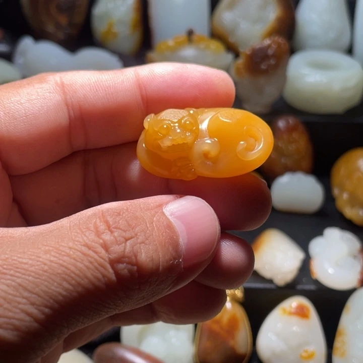 未镶嵌和田玉珠宝奇石天****9