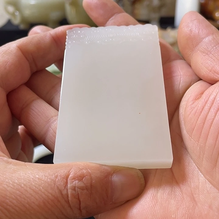 用***9和田玉未镶嵌挂件