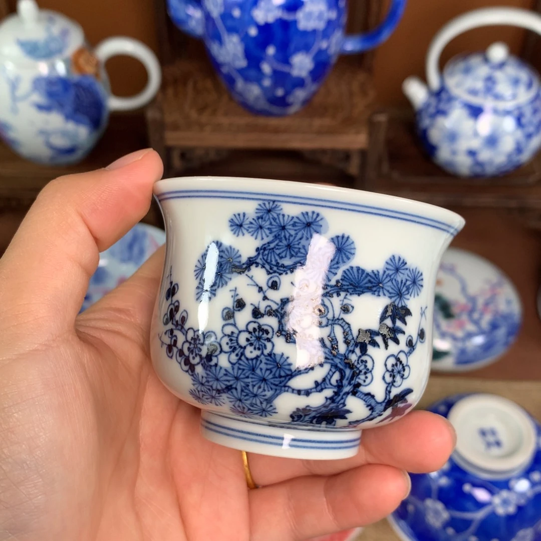 手工手绘岁寒三友