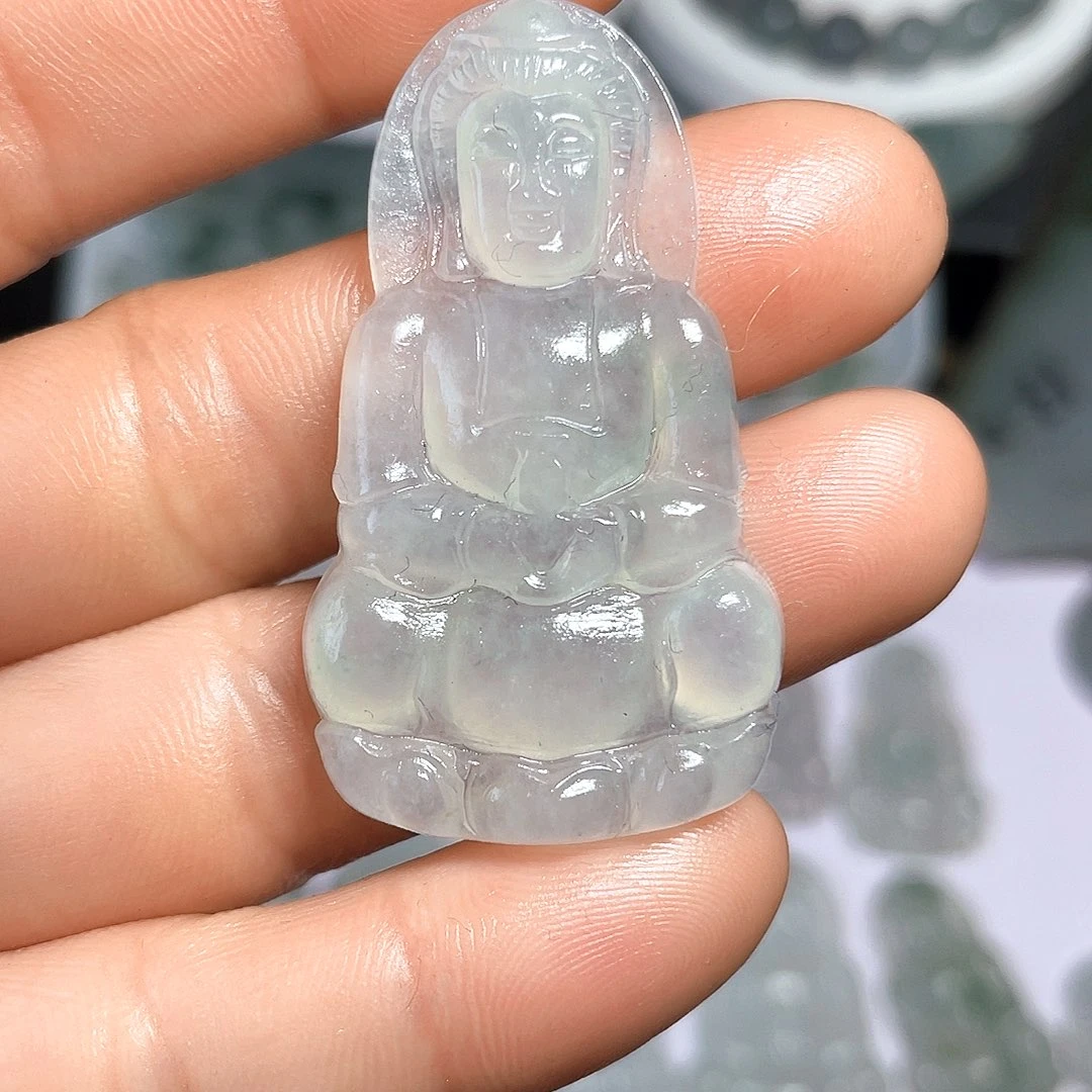 定制翡翠未镶嵌冰大观音