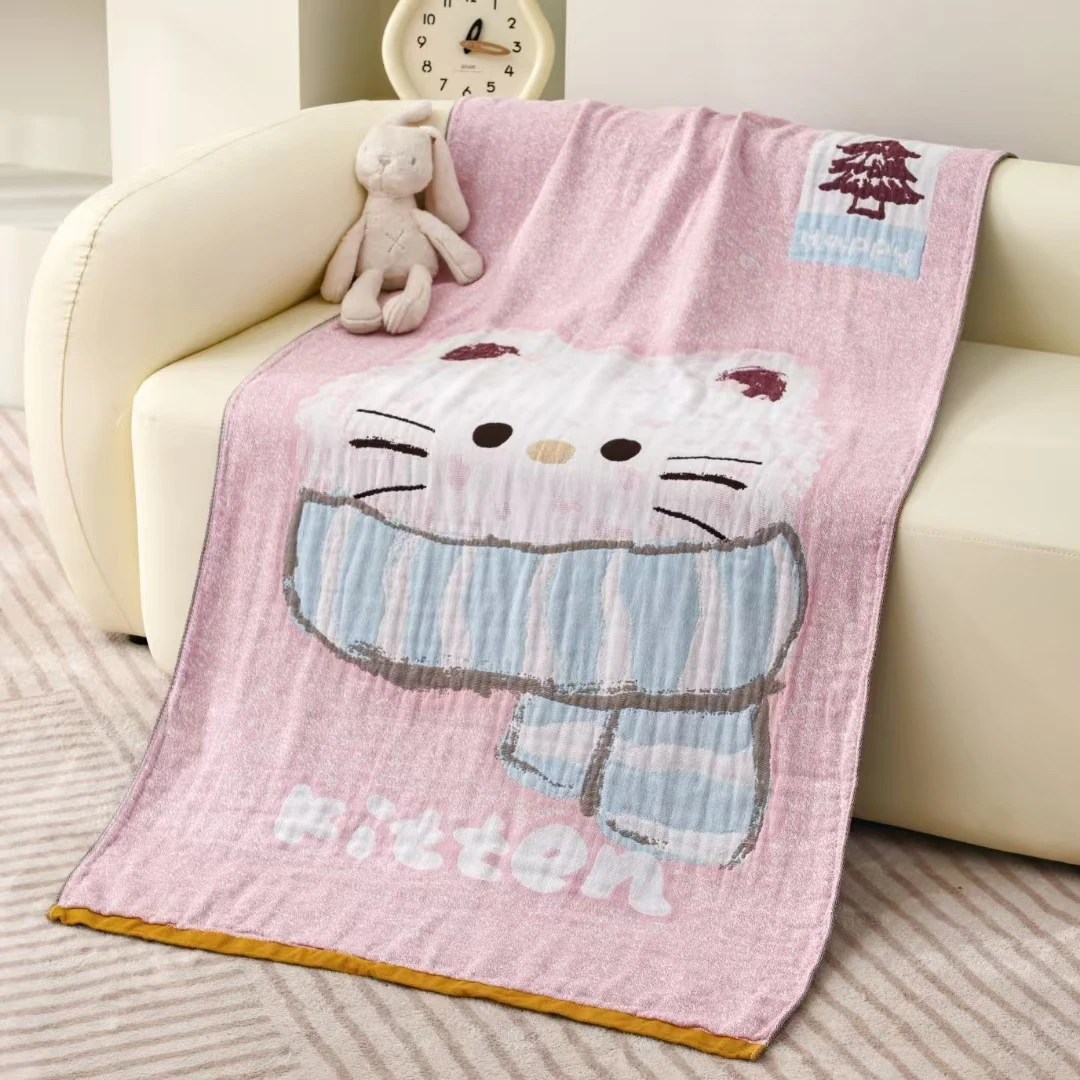 75*160卡通可爱纯棉浴巾 亲肤柔软吸水