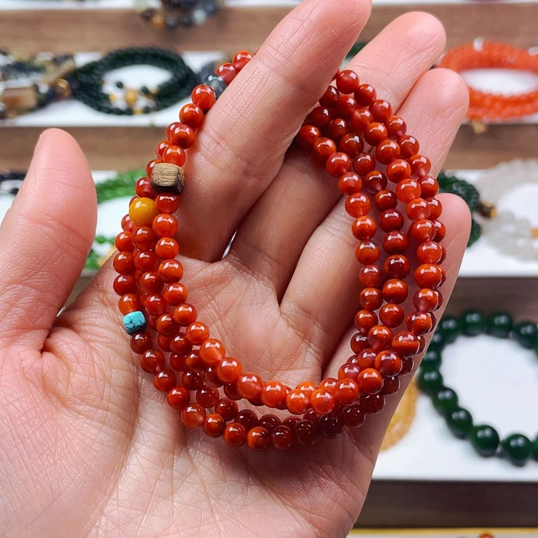 【闪购商品】南红玛瑙手串未镶嵌