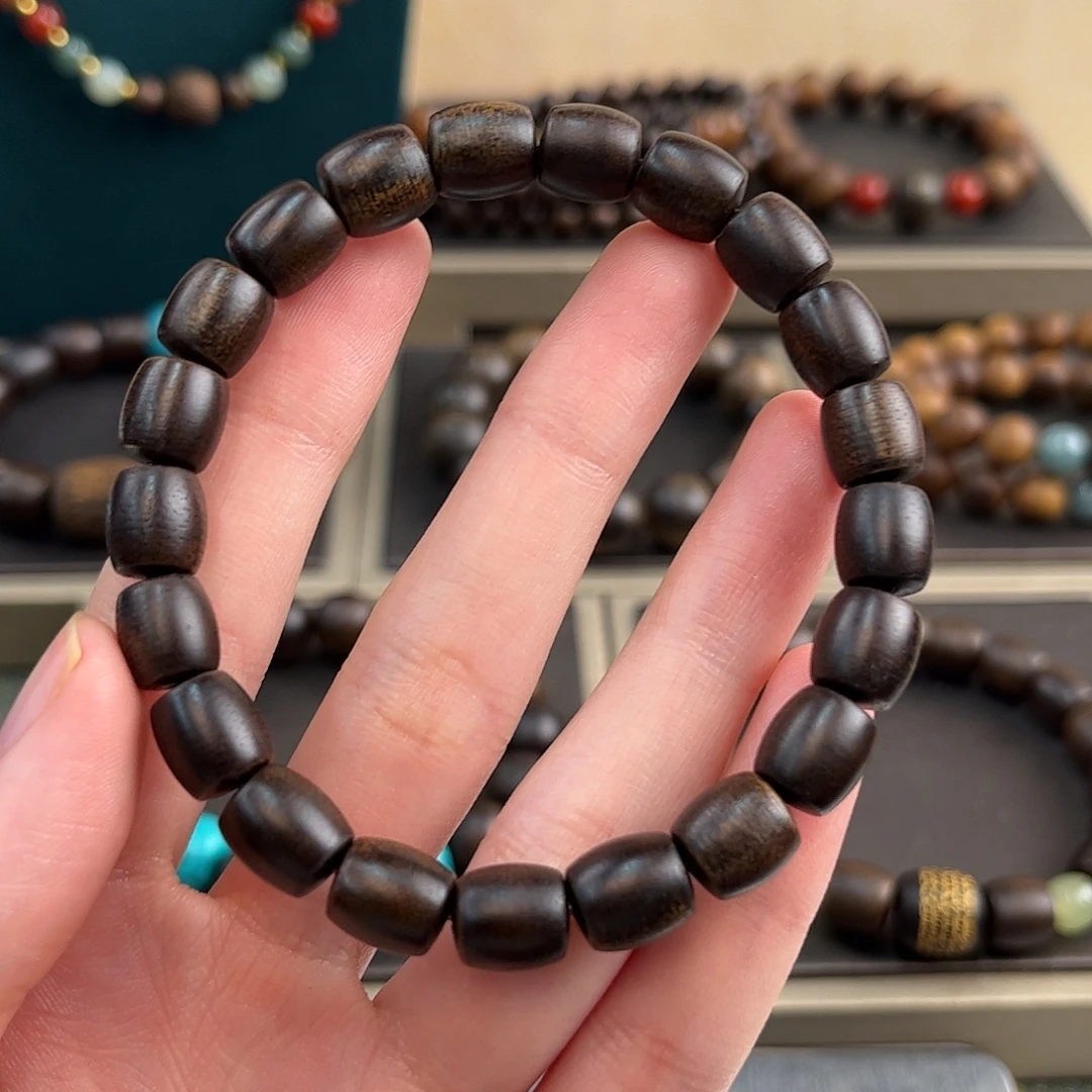 沉香沉香碎屑8mm越南芽庄玉化白奇楠沉水