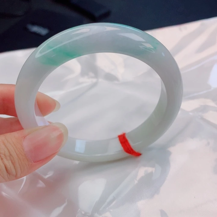 未镶嵌手镯翡翠55圈