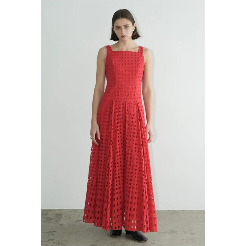 【DD外贸】 C 夏季新款 优雅时尚高级感显瘦女装连衣裙气质高腰高腰