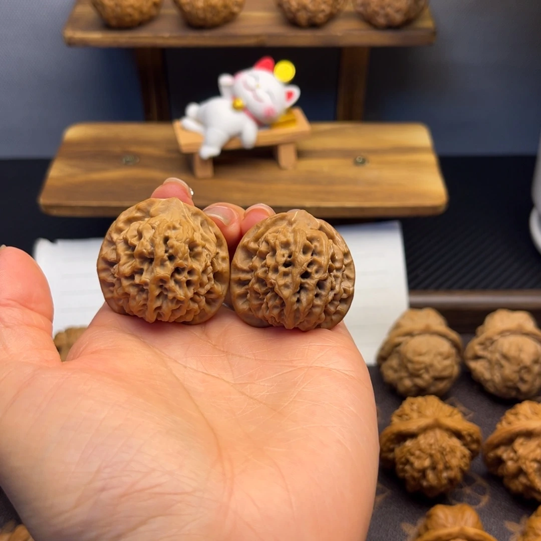 把件文玩核桃秦闷 36 全品白茬