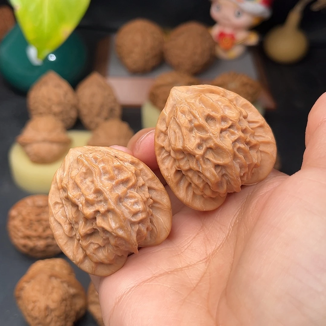 把件文玩核桃金三角全品37