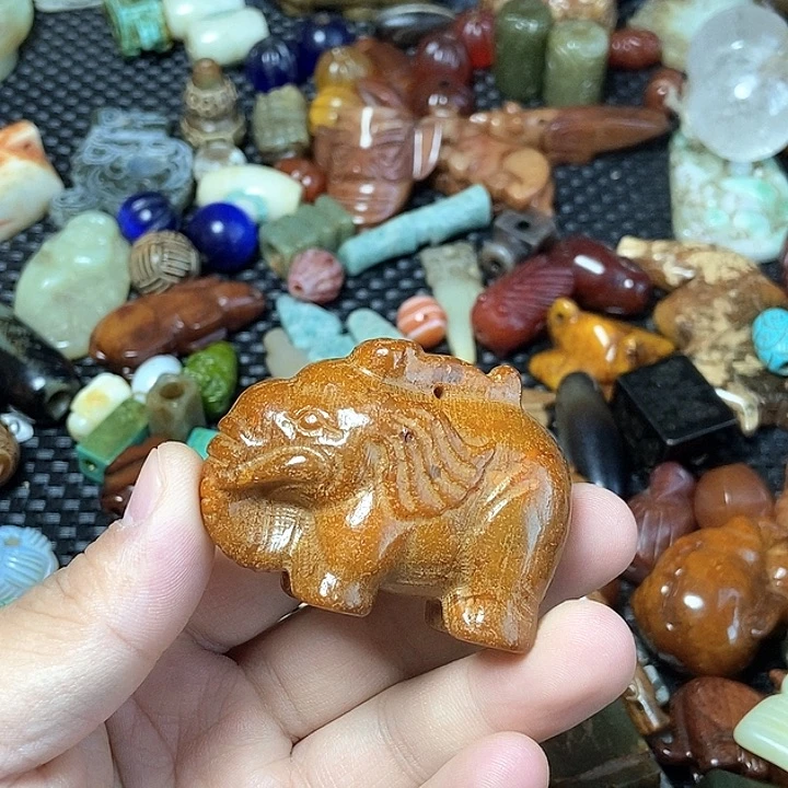 和田玉未镶嵌颈饰103