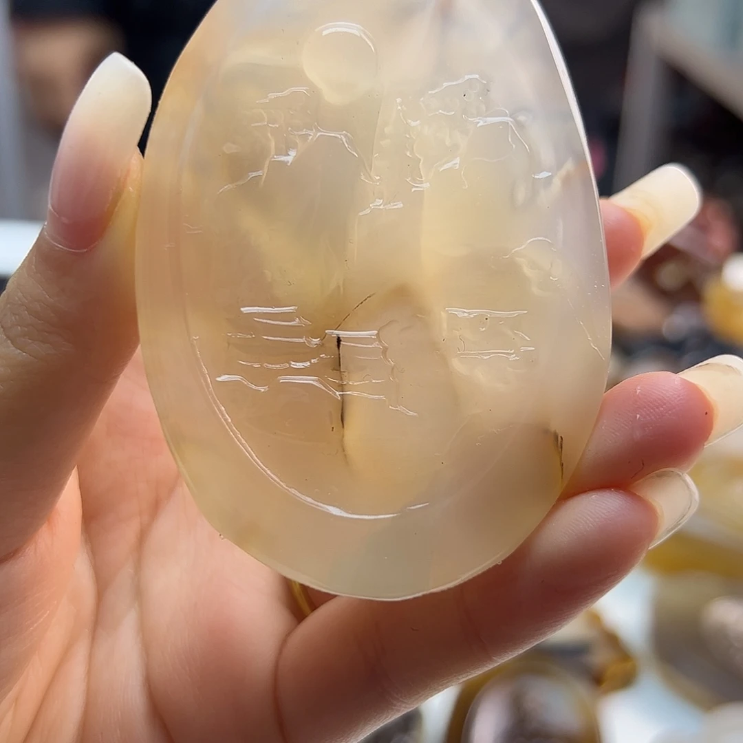 玛瑙/玉髓未镶嵌吊坠(不含链)