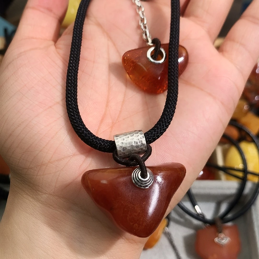 未镶嵌琥珀裸石悟*你