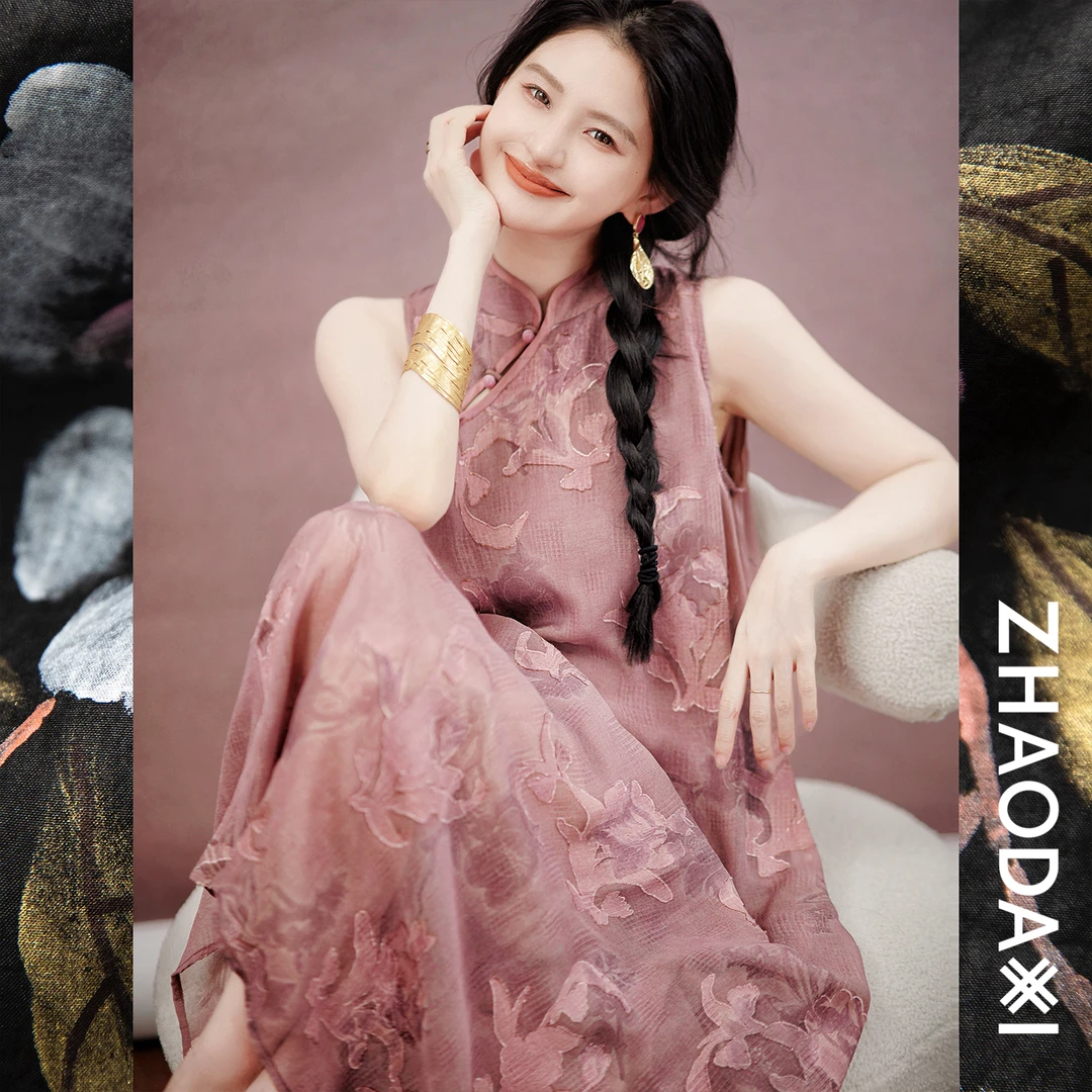 【赵大喜】现货！金粉世家真.丝裙 | 真.丝/真.丝里/重工剪花