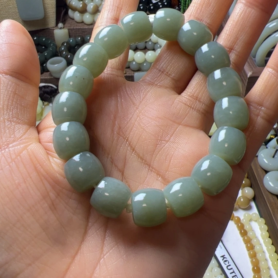 和田玉（糖玉）未镶嵌手链