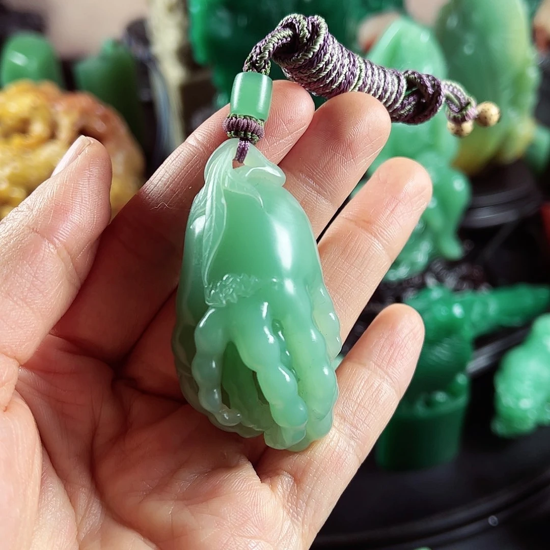 四川石名贵石材梅子青