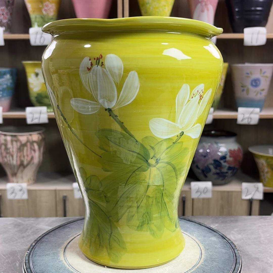 景德镇陶瓷花盆花盆