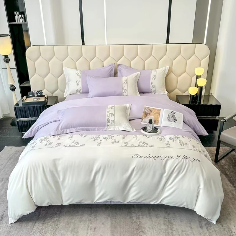 【方叶家纺】2025新款天丝刺绣四件套--567