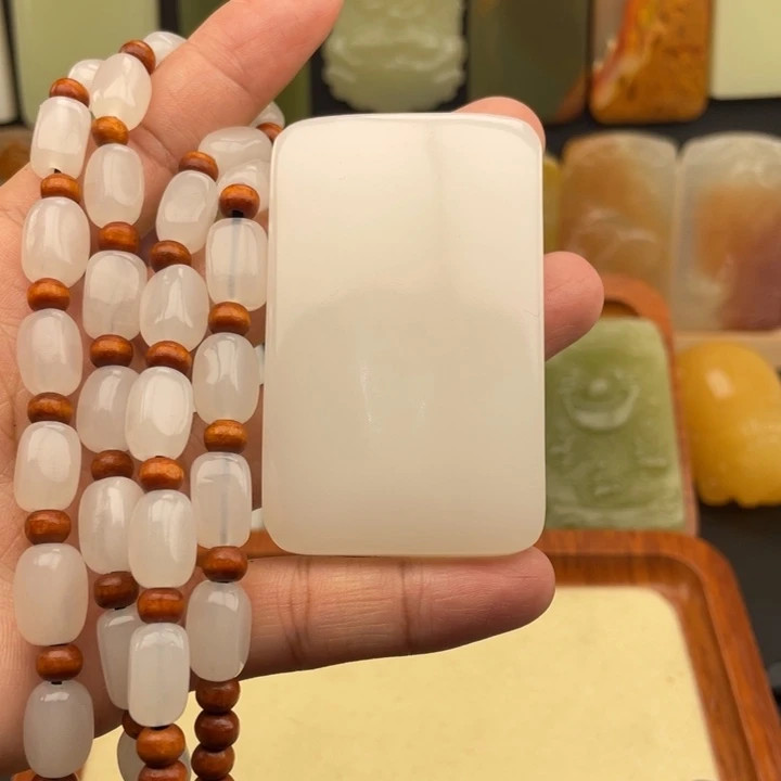 梦***实昆仑山脉料无事牌