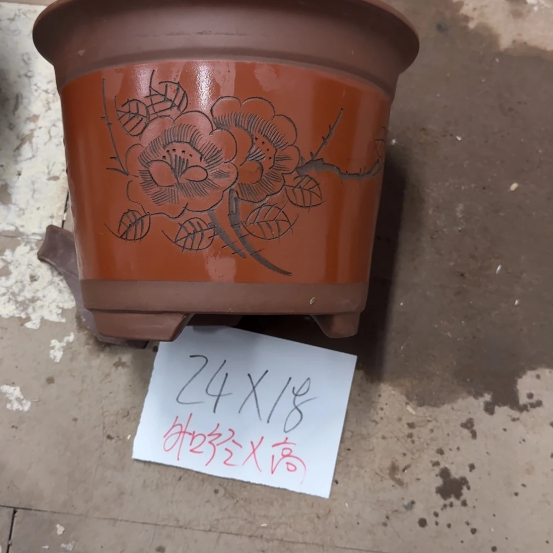 紫砂花盆破损包赔