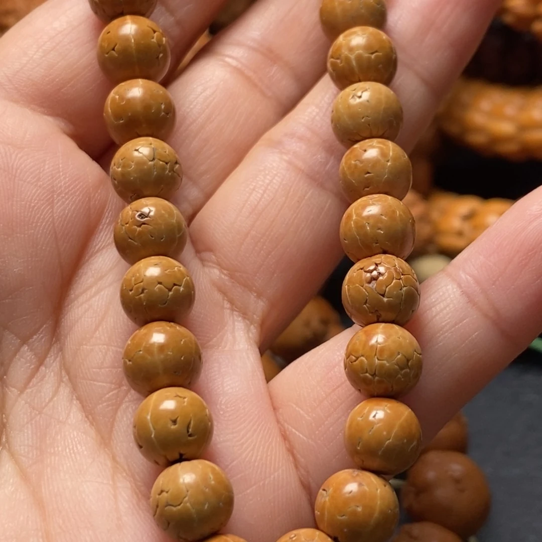 坚***石猴头核桃手串文玩