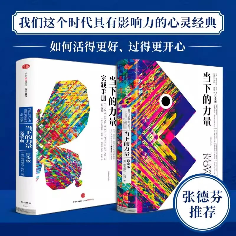 当下的力量 新版白金版+实践手册 硬皮精装 埃克哈特&middot;托利