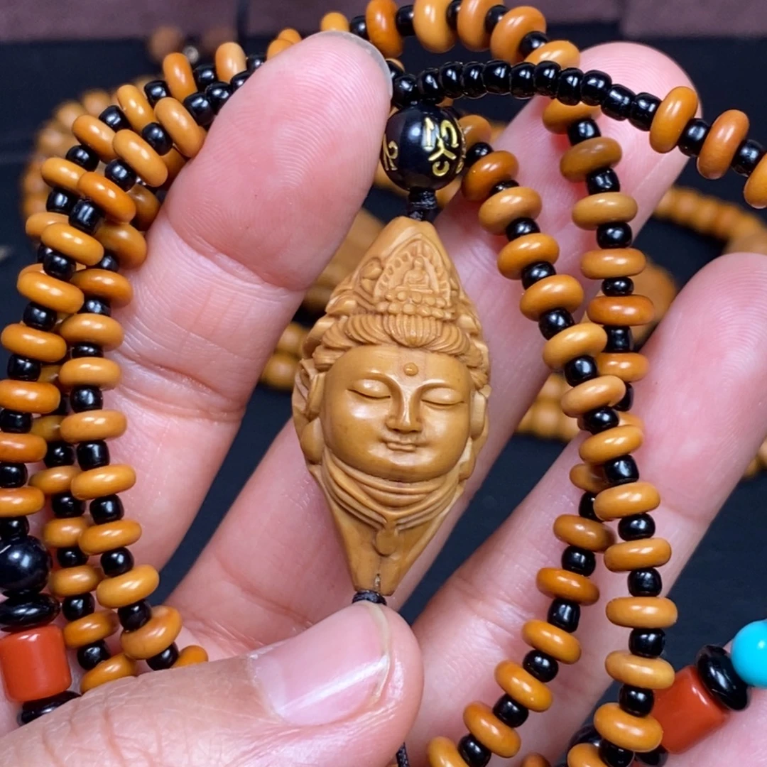 猴头核桃吊坠橄榄猴头