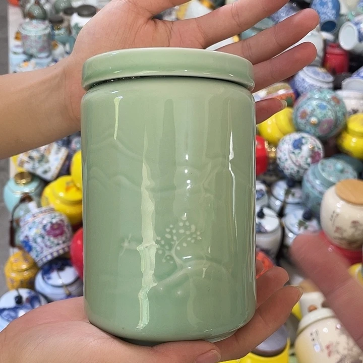 陶瓷罐茶叶罐密封罐