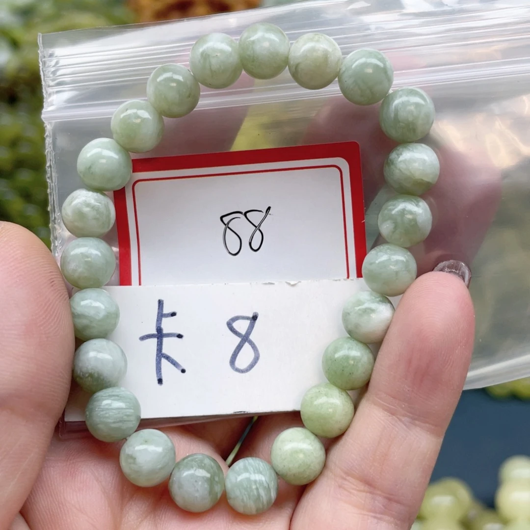 未镶嵌蛇纹石玉手串