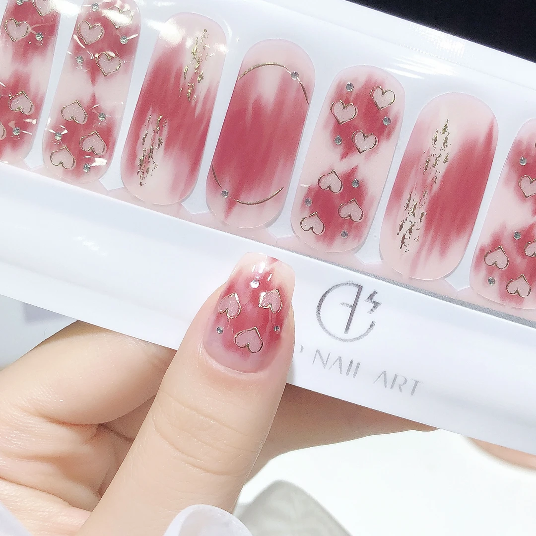 【温柔陷阱】美甲贴温柔花卉指甲贴纸防水免封层成品甲油膜非穿戴甲