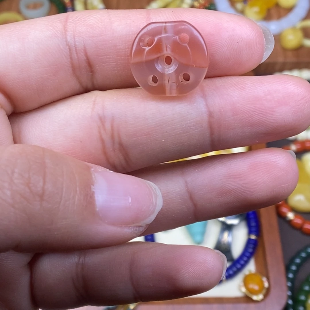 玛瑙/玉髓合金发饰瑕疵