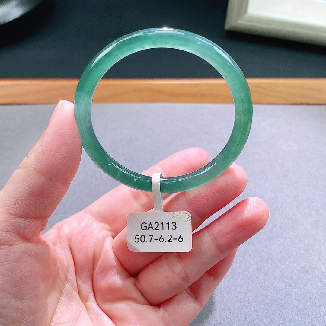 翡翠未镶嵌手镯天然翡翠手镯a货