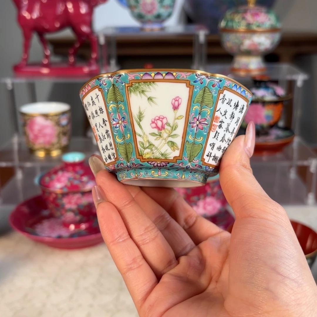 纯手工手绘 高端茶器