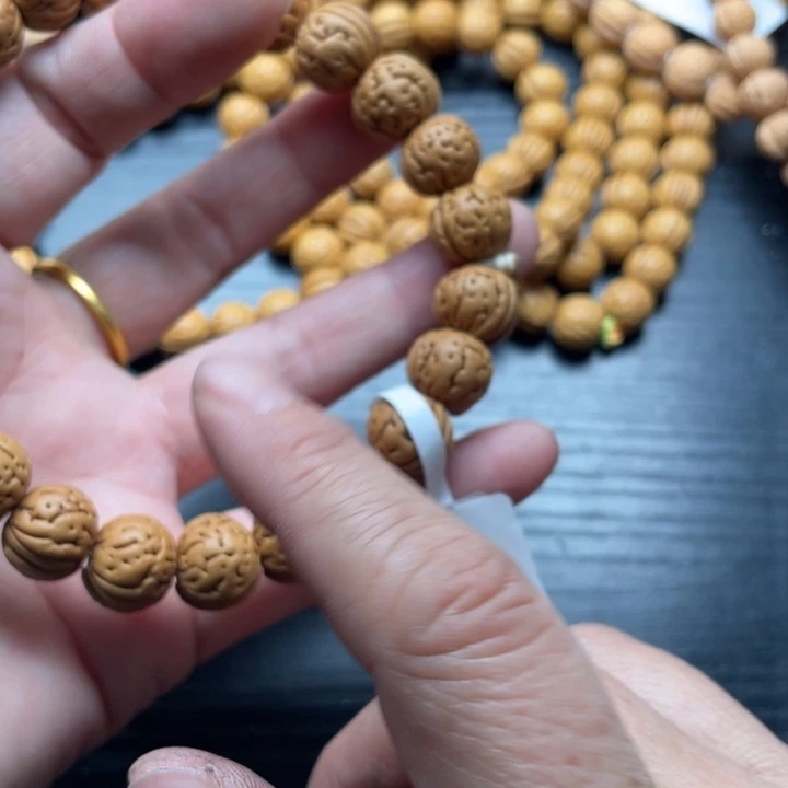 任***嘟手串/手链核桃散籽批发小桃核118