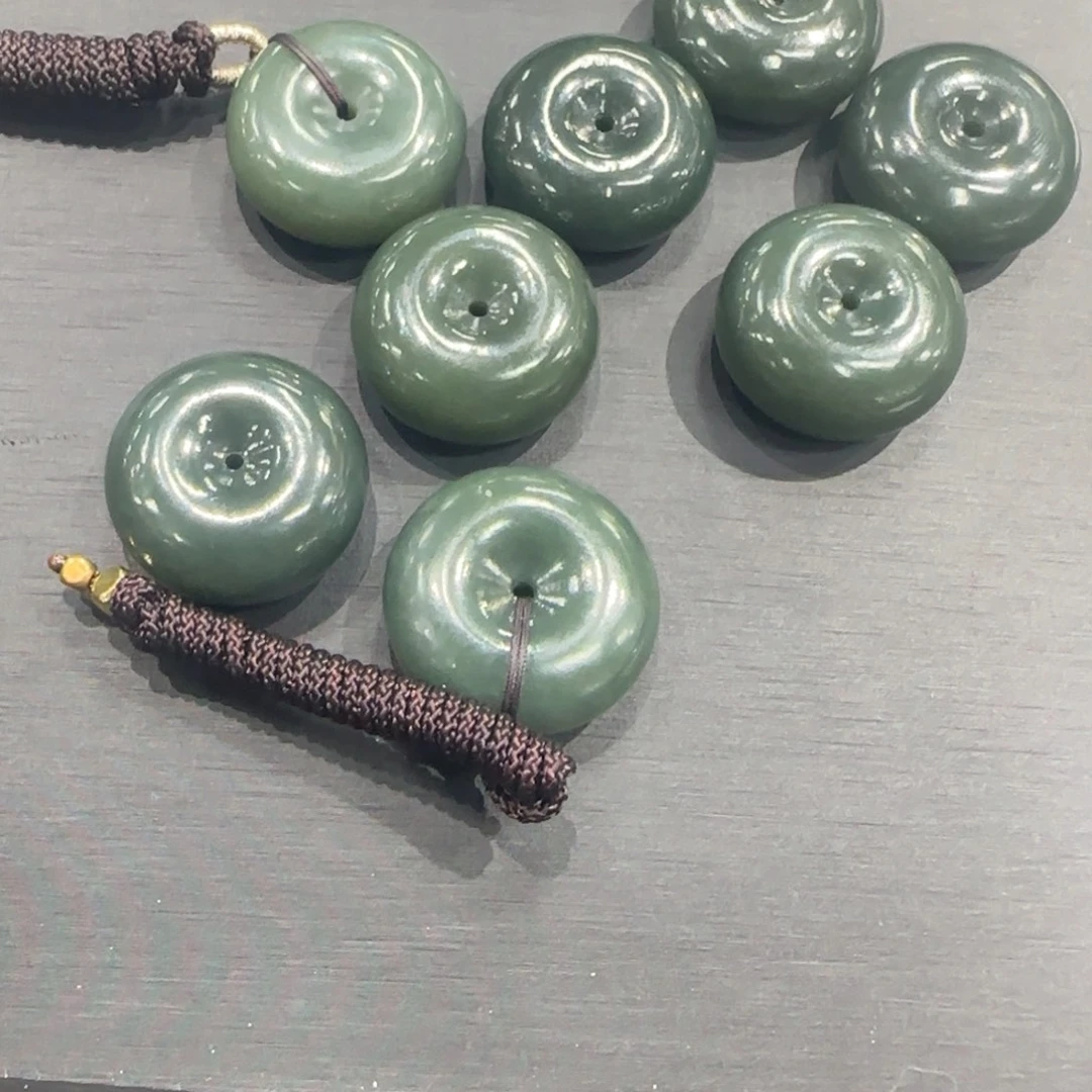 和田玉（碧玉）未镶嵌颈饰