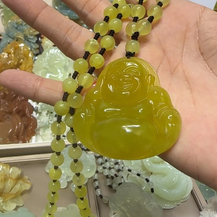 蛇纹石玉吊坠未镶嵌