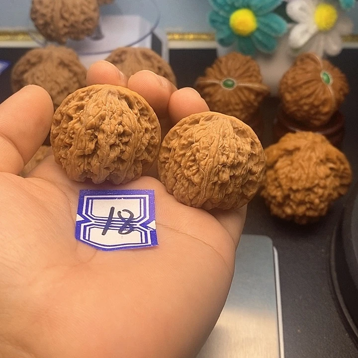 文玩核桃把件37密纹