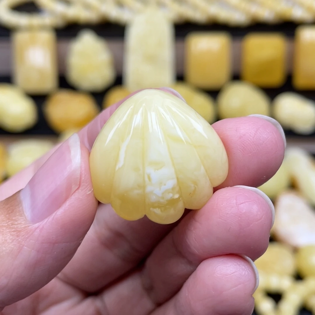 琥珀未镶嵌裸石琥珀蜜蜡
