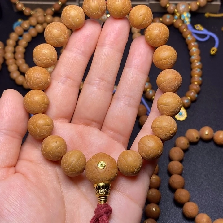 手串凤眼菩提14+手串素籽