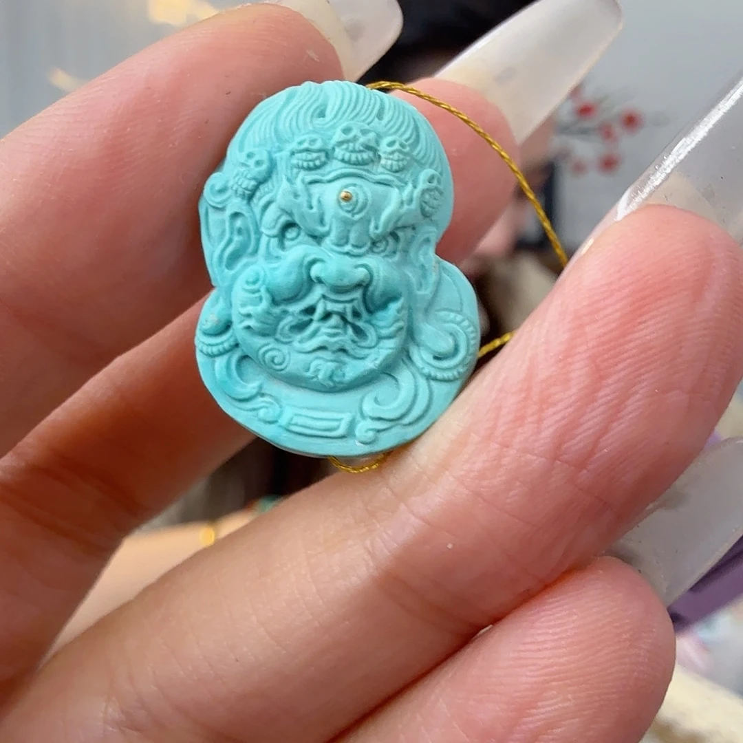 绿松石未镶嵌珠宝奇石