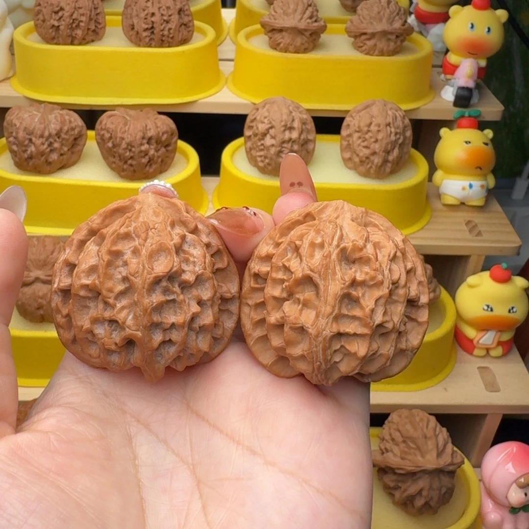 吊坠文玩核桃43+原桩苹果圆无药果冻苹果圆（全品）