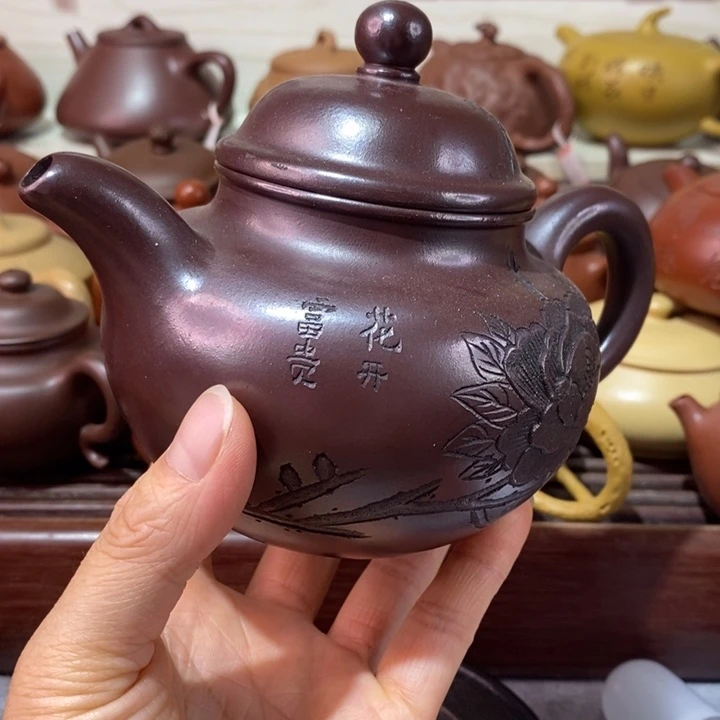 茶壶紫砂吃****好微瑕处理一把
