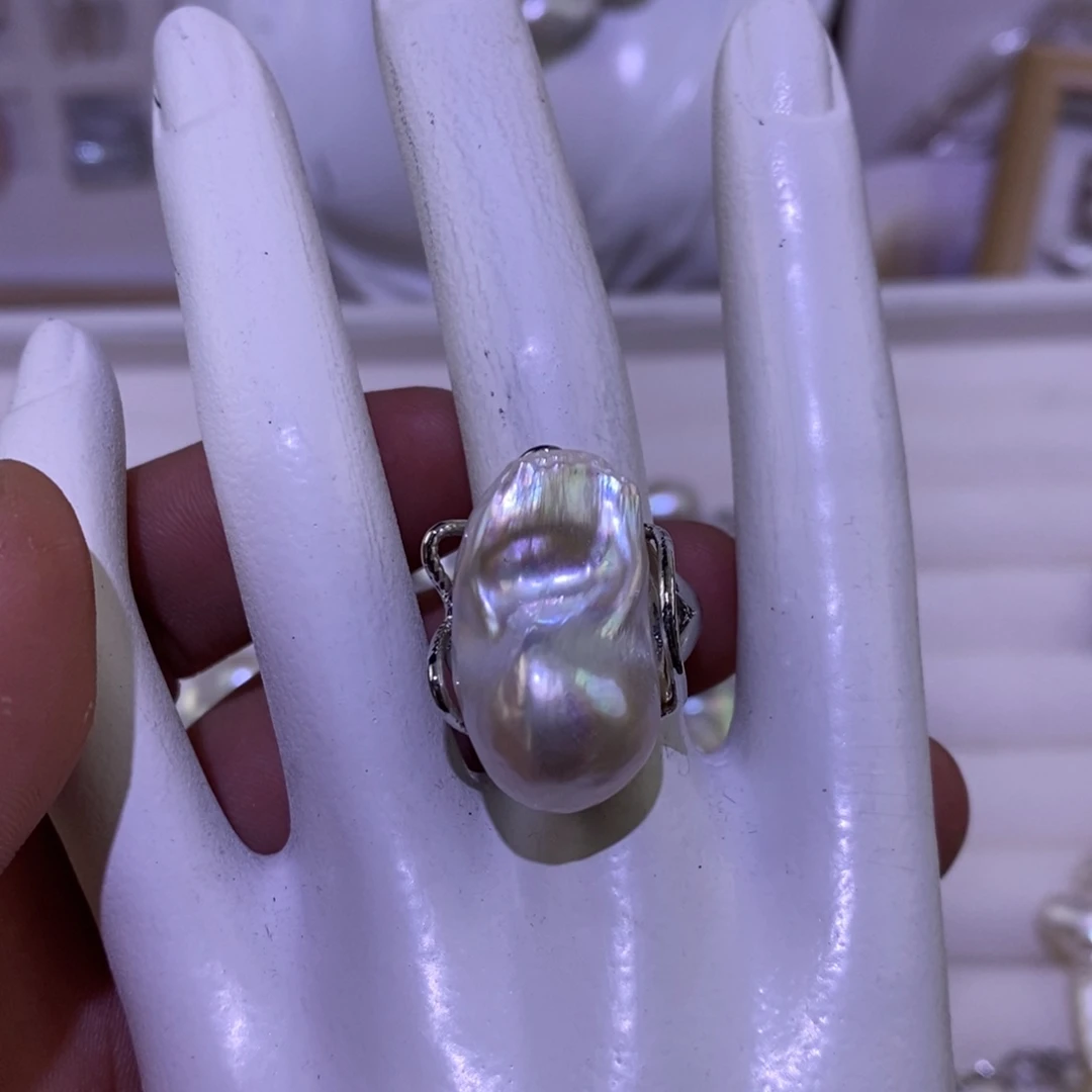 戒指淡水珍珠未镶嵌