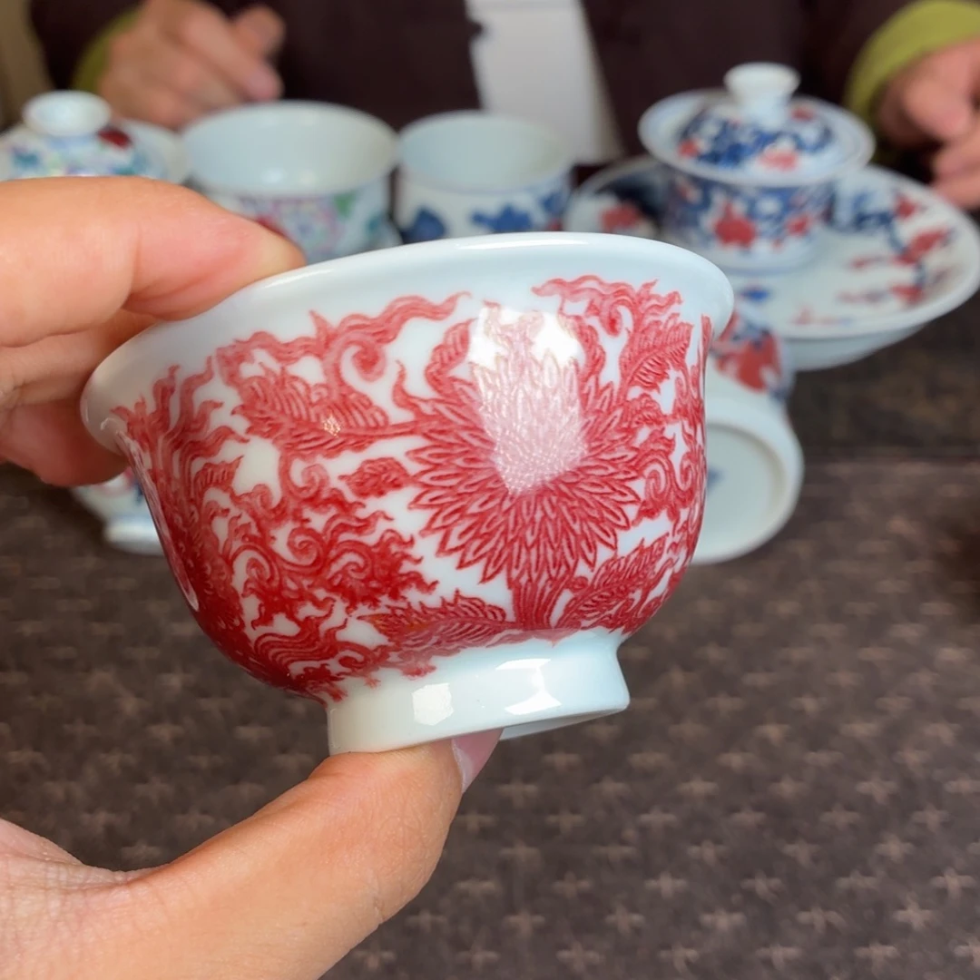 杯子瓷瓷姑娘景德镇陶瓷艺术